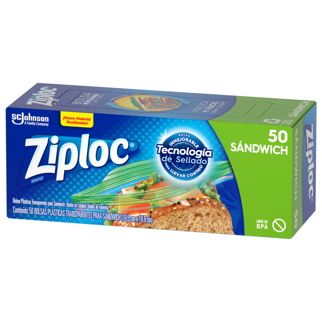 Ziploc Sandwich Bags 